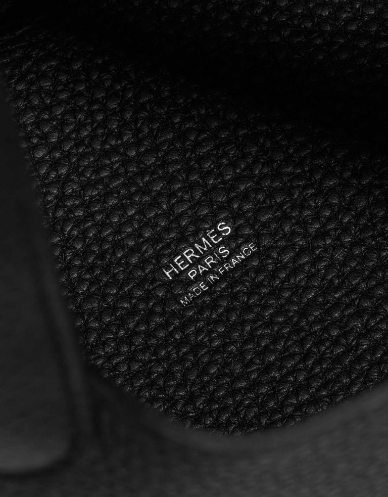Pre-owned Hermès bag Picotin 18 Taurillon Clemence SO Black Black Logo | Sell your designer bag on Saclab.com