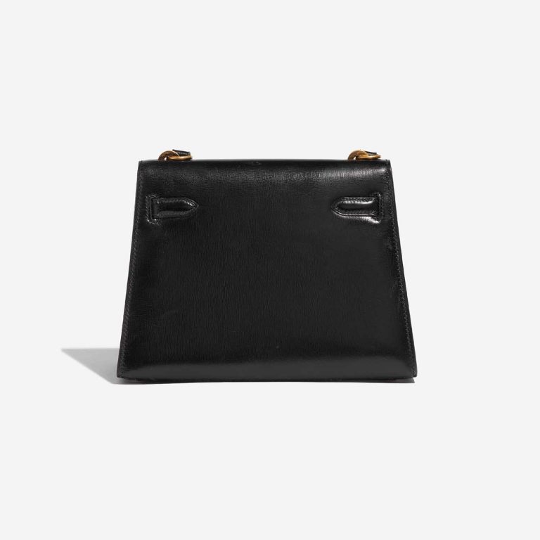 Pre-owned Hermès bag Kelly Mini Box Black Black Back | Sell your designer bag on Saclab.com