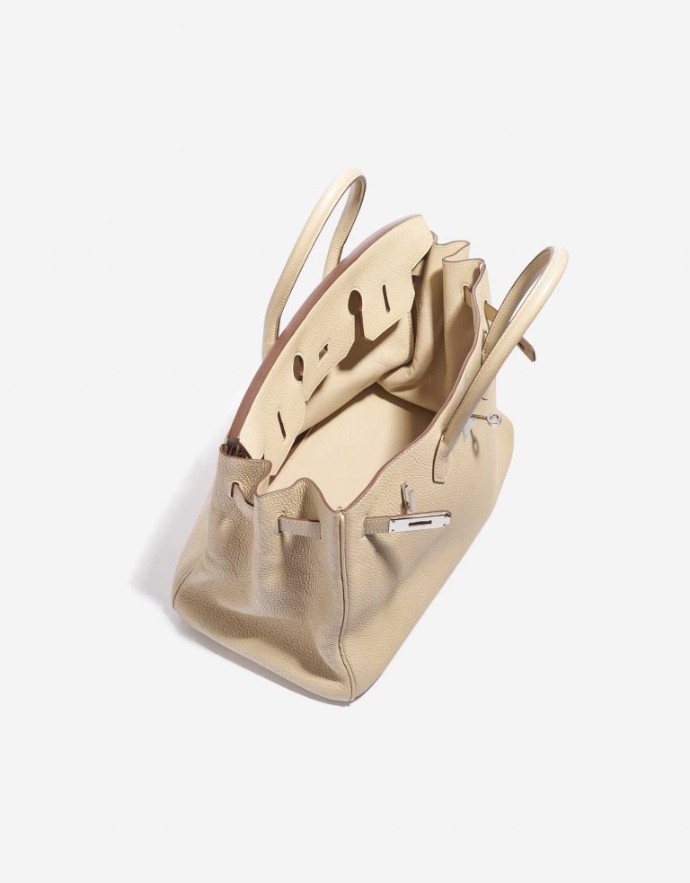 Pre-owned Hermès bag Birkin 35 Togo Parchemin Beige Inside | Sell your designer bag on Saclab.com