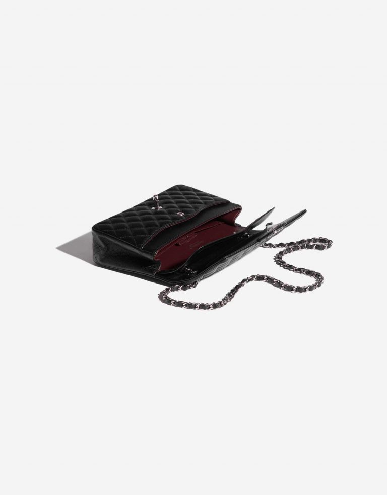 Pre-owned Chanel bag Timeless Medium Caviar Black Black Inside | Sell your designer bag on Saclab.com