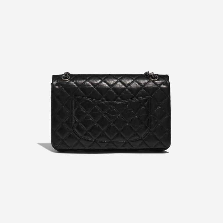 Pre-owned Chanel bag 2.55 Reissue 226 Aged Calf Black Black Back | Sell your designer bag on Saclab.com