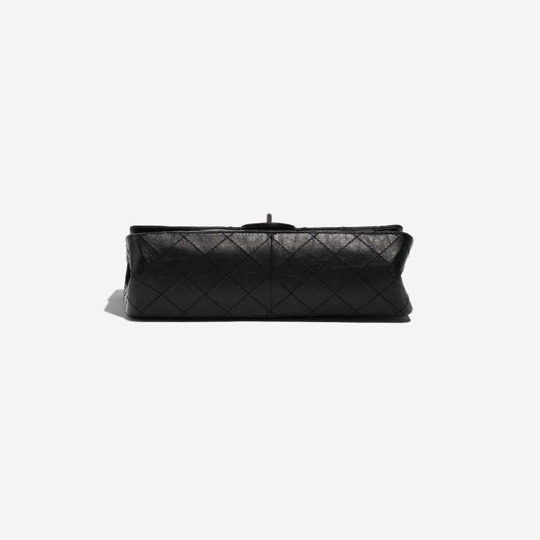 Pre-owned Chanel bag 2.55 Reissue 226 Aged Calf Black Black Bottom | Sell your designer bag on Saclab.com