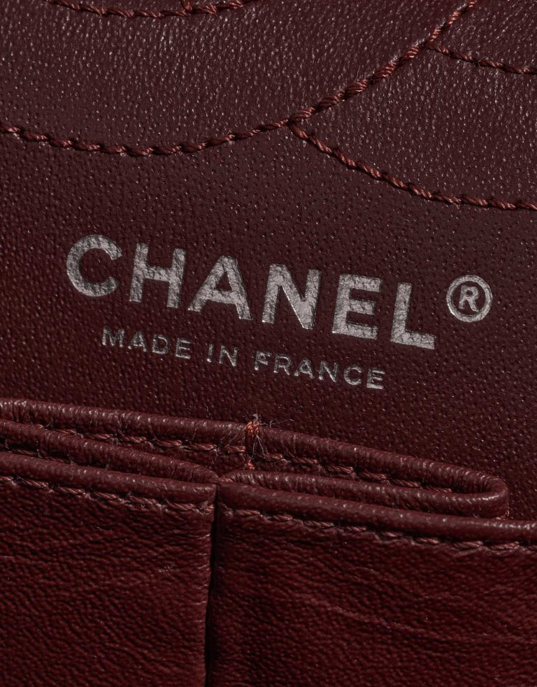 Pre-owned Chanel bag 2.55 Reissue 226 Aged Calf Black Black Logo | Sell your designer bag on Saclab.com