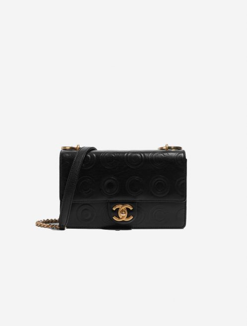 Pre-owned Chanel bag Timeless Small Calf Black Black Front | Sell your designer bag on Saclab.com