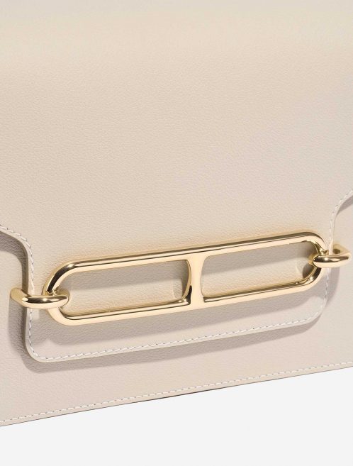 Pre-owned Hermès bag Roulis 23 Evercolor Beton Beige Closing System | Sell your designer bag on Saclab.com