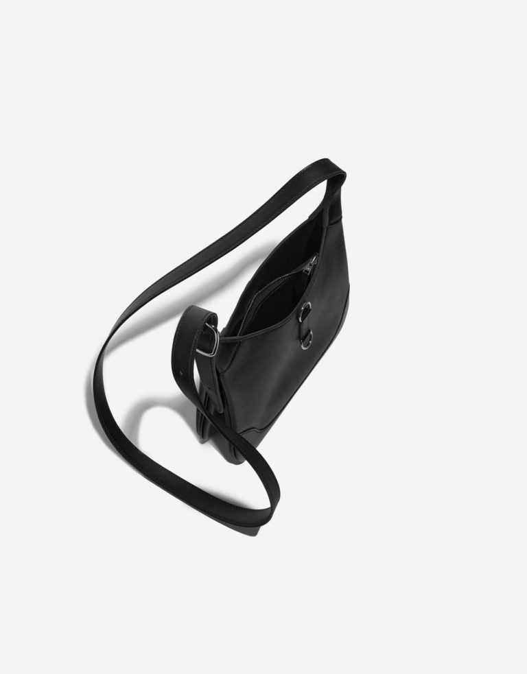 Pre-owned Hermès bag Trim Duo 24 Evercolor Black Black Inside | Sell your designer bag on Saclab.com