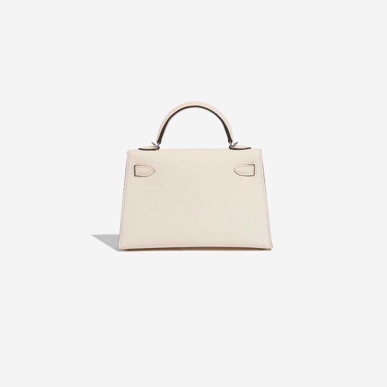 Pre-owned Hermès bag Kelly Mini Epsom Nata Beige Back | Sell your designer bag on Saclab.com
