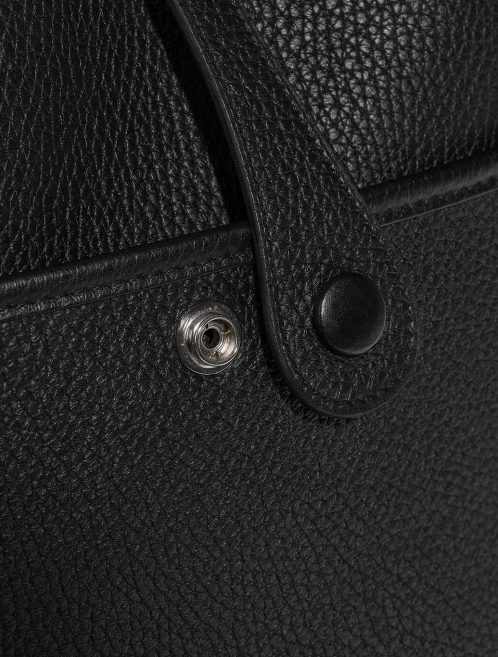 Pre-owned Hermès bag Evelyne 29 Clemence Black Black Closing System | Sell your designer bag on Saclab.com