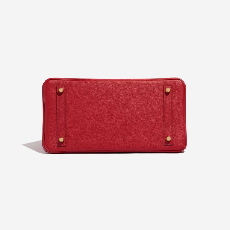 Pre-owned Hermès bag Birkin 30 Epsom Rouge Casaque Red Bottom | Sell your designer bag on Saclab.com