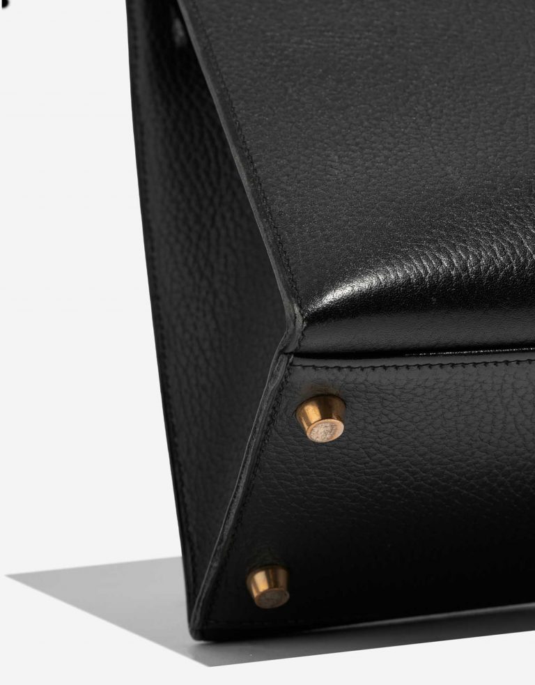 Pre-owned Hermès bag Kelly 32 Ardennes Black Black Detail | Sell your designer bag on Saclab.com