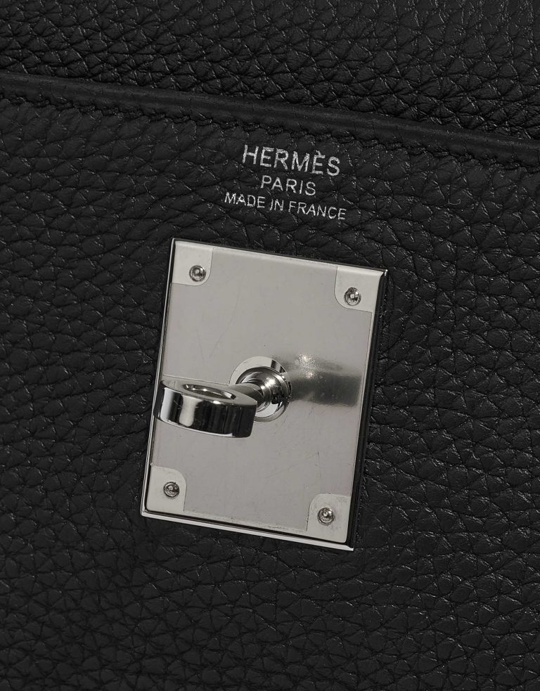 Pre-owned Hermès bag Kelly 28 Togo Black Black Logo | Sell your designer bag on Saclab.com
