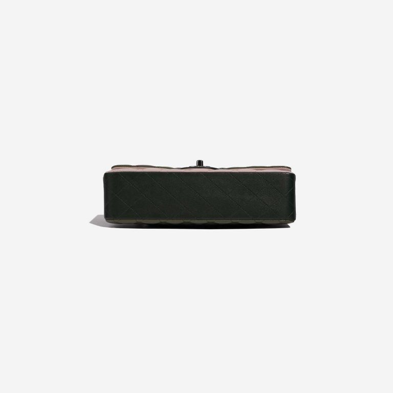 Pre-owned Chanel bag Timeless Medium Lamb Tri-colour Rose / Khaki / Emerald Green, Rose Bottom | Sell your designer bag on Saclab.com