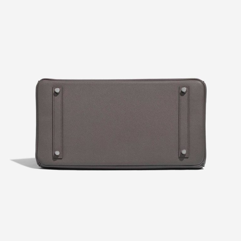 Pre-owned Hermès bag Birkin 35 Epsom Étain Grey Bottom | Sell your designer bag on Saclab.com