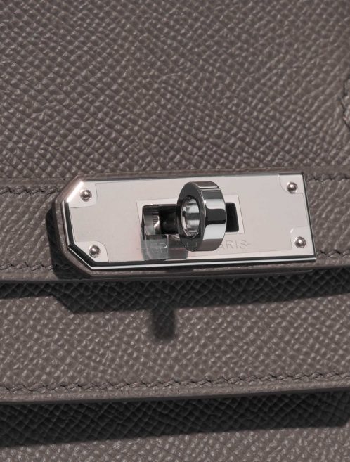 Pre-owned Hermès bag Birkin 35 Epsom Étain Grey Closing System | Sell your designer bag on Saclab.com
