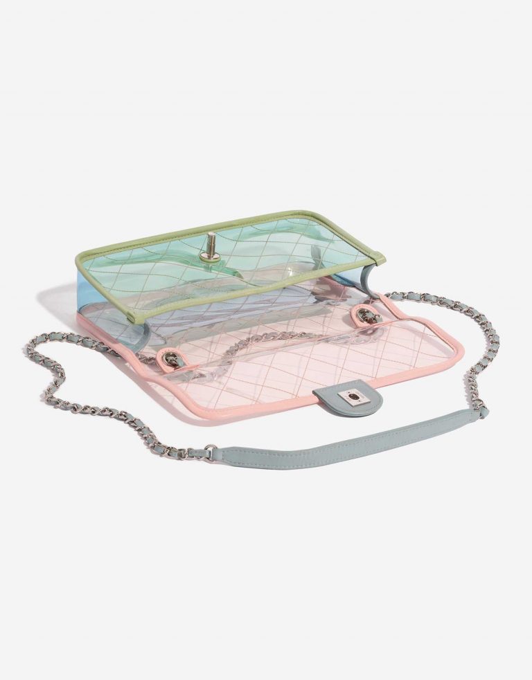 Pre-owned Chanel bag Timeless Medium PVC Transparent Multicolour, Transparent Inside | Sell your designer bag on Saclab.com