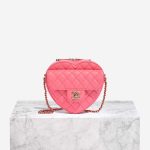 Chanel TimelessHeart Medium Pink Front  | Sell your designer bag on Saclab.com