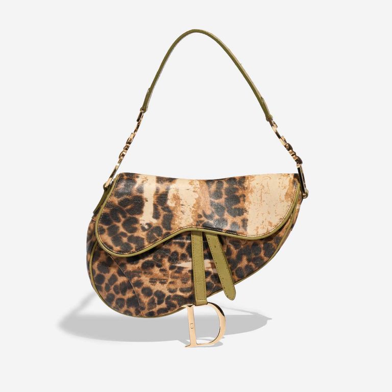 Dior Saddle LeopardPrint Front  | Sell your designer bag on Saclab.com