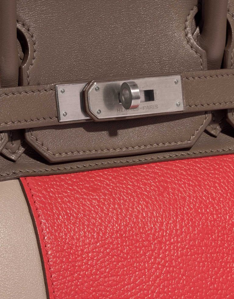 Hermès Birkin 30 Argile-Etoupe-RoseJaipur Closing System  | Sell your designer bag on Saclab.com