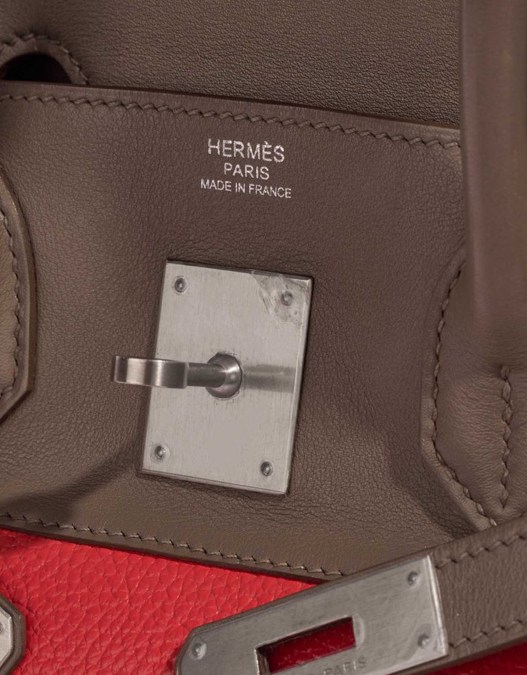 Hermès Birkin 30 Argile-Etoupe-RoseJaipur Logo  | Sell your designer bag on Saclab.com