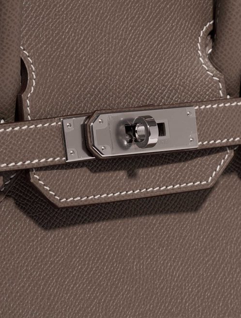 Hermès Birkin 30 Etoupe Closing System  | Sell your designer bag on Saclab.com