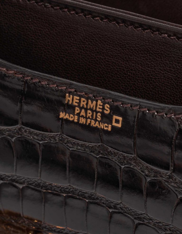 Hermès Constance 18 Macassar Logo  | Sell your designer bag on Saclab.com