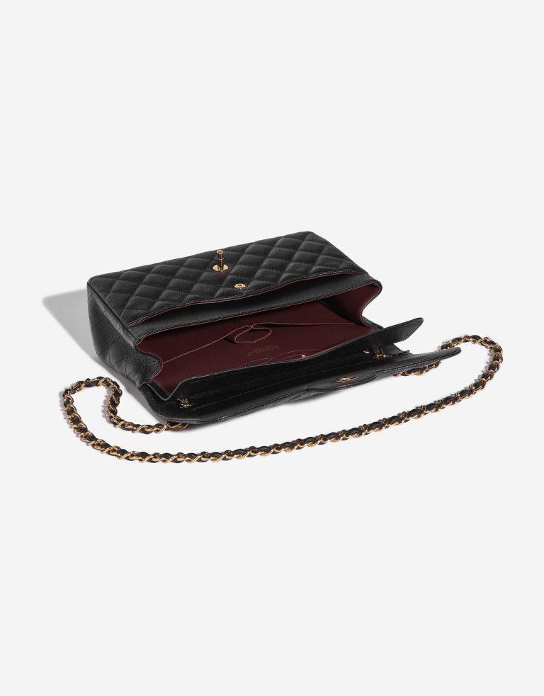 Chanel Timeless Jumbo Black Inside  | Sell your designer bag on Saclab.com