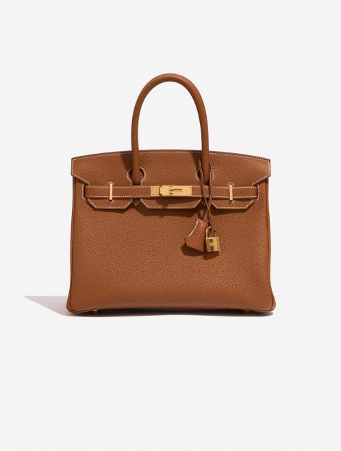 Hermès Birkin 30 Gold Front  | Sell your designer bag on Saclab.com