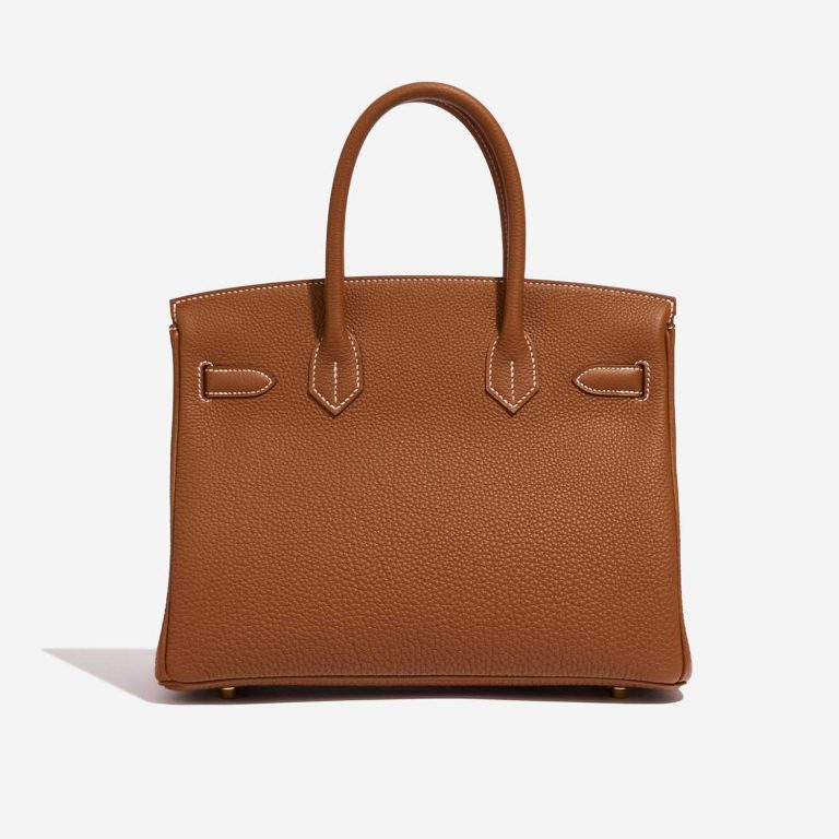 Hermès Birkin 30 Gold Back  | Sell your designer bag on Saclab.com