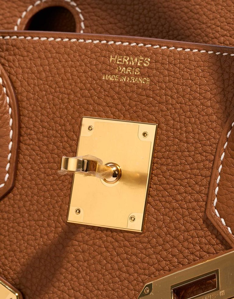Hermès Birkin 30 Gold Logo  | Sell your designer bag on Saclab.com