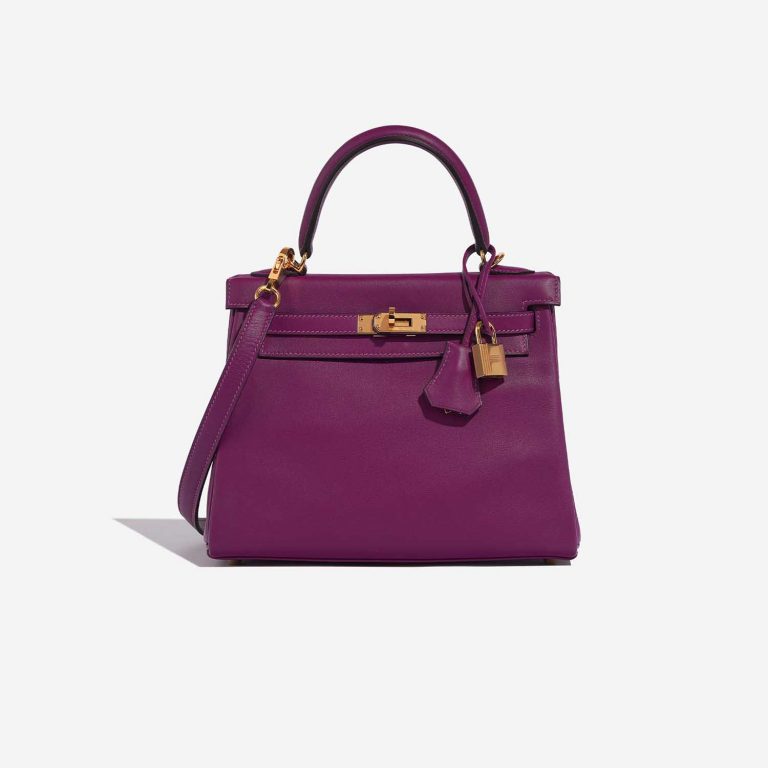Hermès Kelly 25 Anemone Front  | Sell your designer bag on Saclab.com