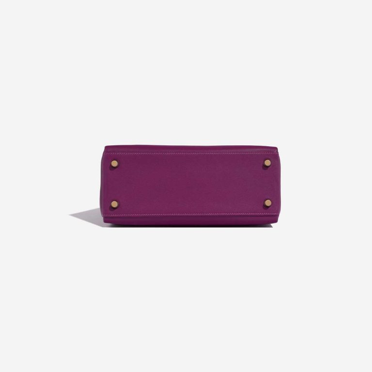 Hermès Kelly 25 Anemone Bottom  | Sell your designer bag on Saclab.com
