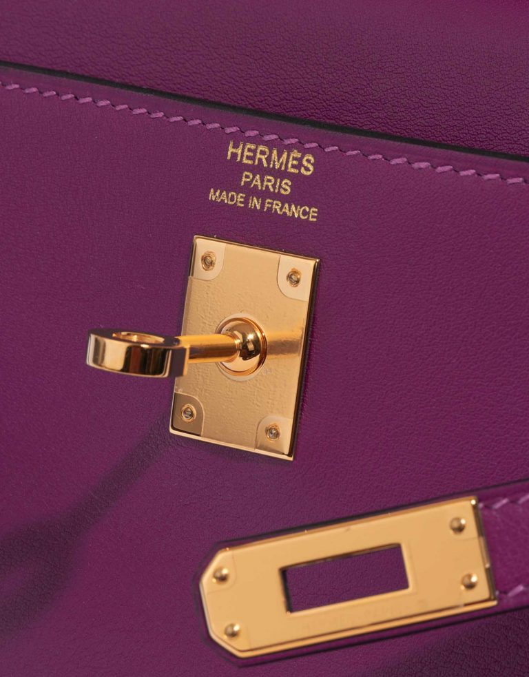 Hermès Kelly 25 Anemone Logo  | Sell your designer bag on Saclab.com
