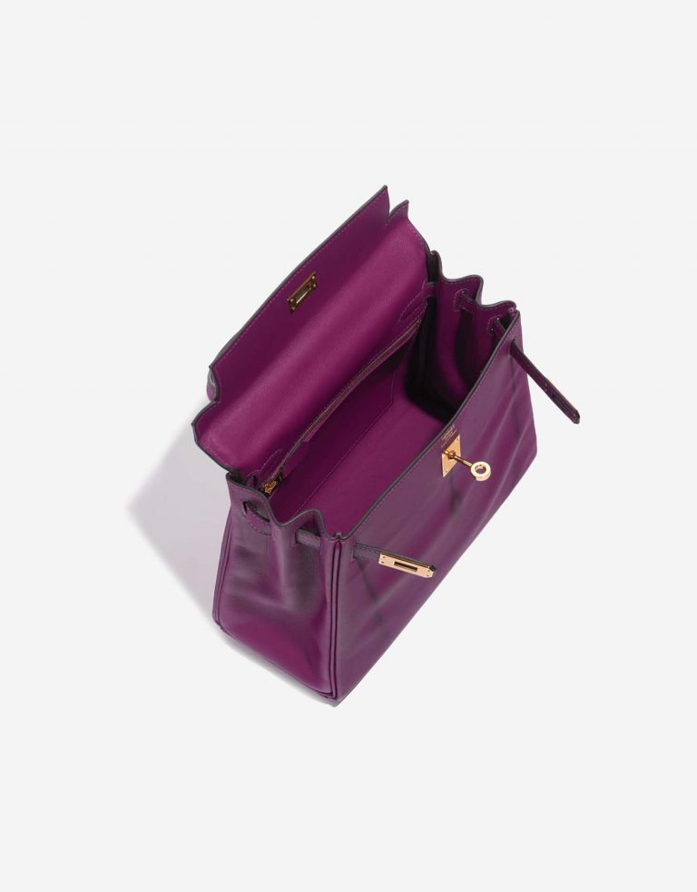 Hermès Kelly 25 Anemone Inside  | Sell your designer bag on Saclab.com