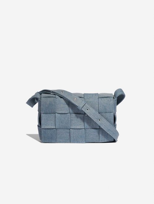 Bottega Cassette OneSize IndigoWashed Front  | Sell your designer bag on Saclab.com