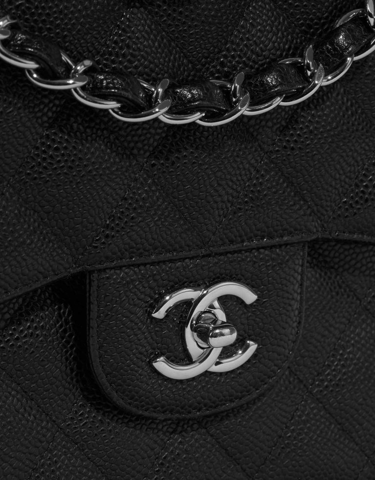 Chanel Timeless Jumbo Black Closing System  | Sell your designer bag on Saclab.com