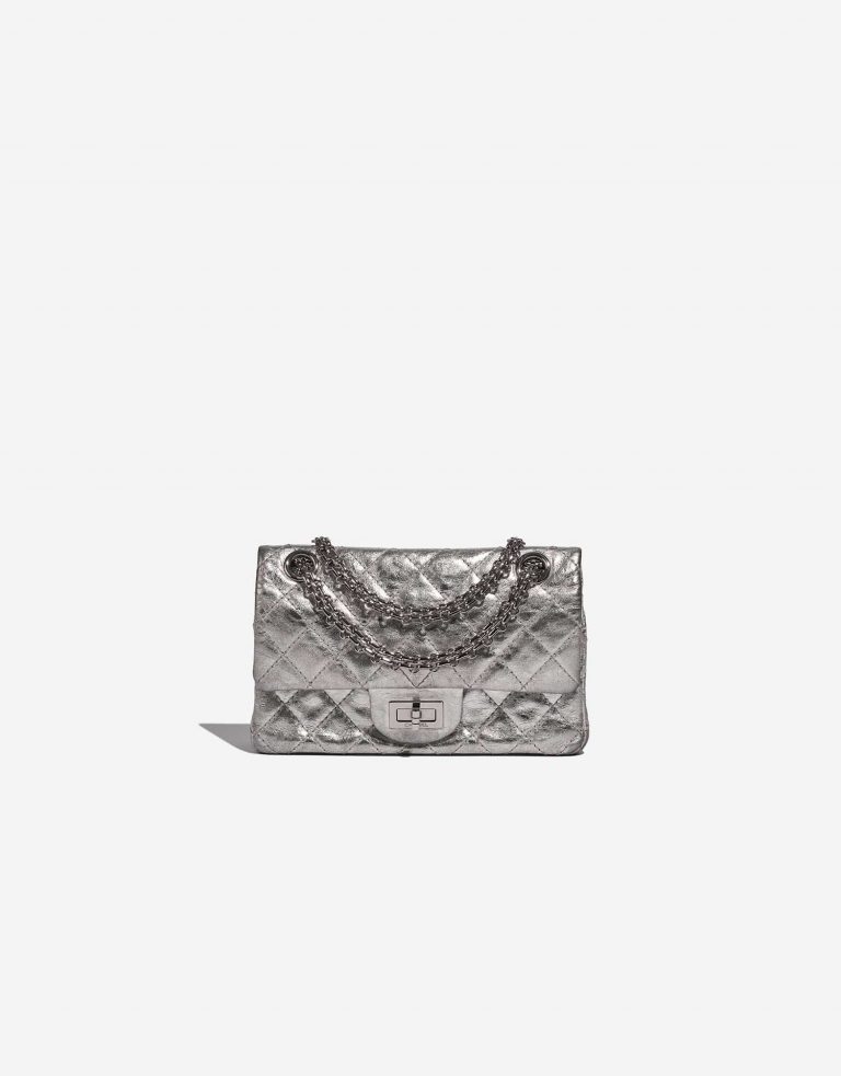 Chanel 255Reissue 224 Silver Front  | Sell your designer bag on Saclab.com