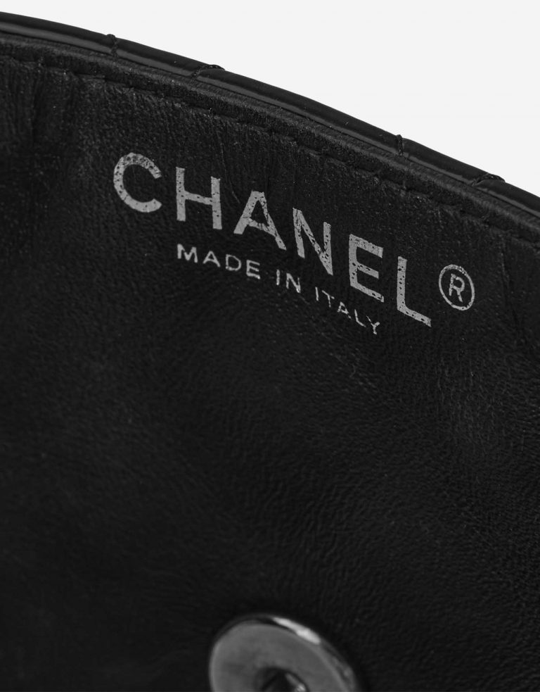 Chanel Timeless Medium Black Logo  | Sell your designer bag on Saclab.com