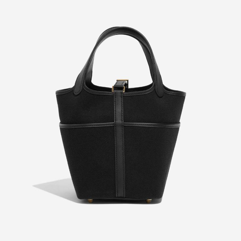 Hermès PicotinCargo 18 Black Back  | Sell your designer bag on Saclab.com