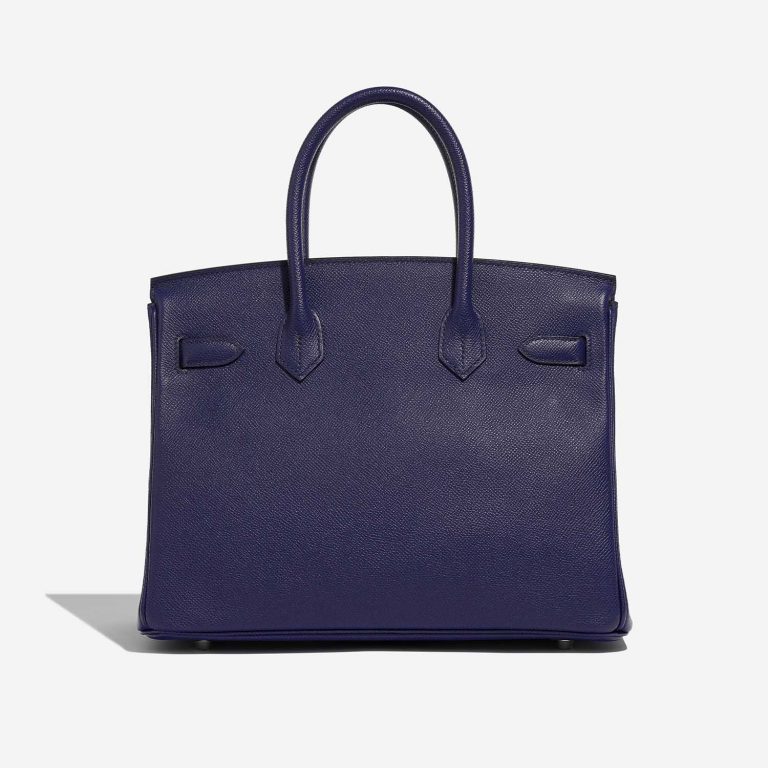 Hermès Birkin 30 BlueEncre Back  | Sell your designer bag on Saclab.com