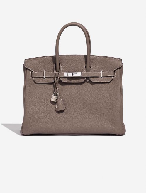 Hermès Birkin 35 Etoupe Front  | Sell your designer bag on Saclab.com