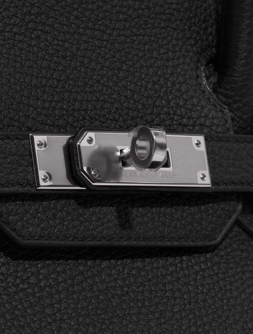 Hermès Birkin 30 Black Closing System  | Sell your designer bag on Saclab.com