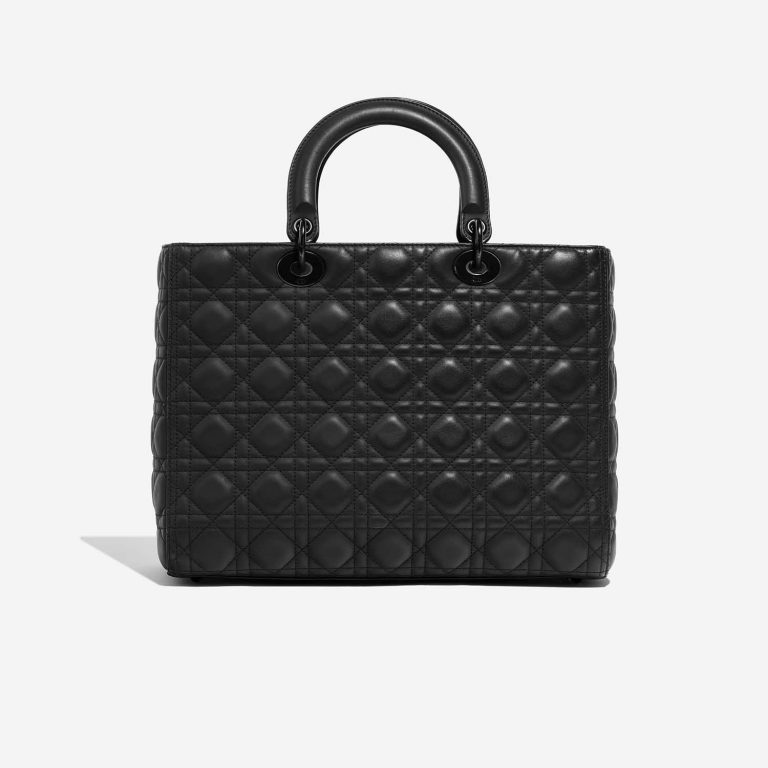 Dior Lady Large Black Back  | Sell your designer bag on Saclab.com