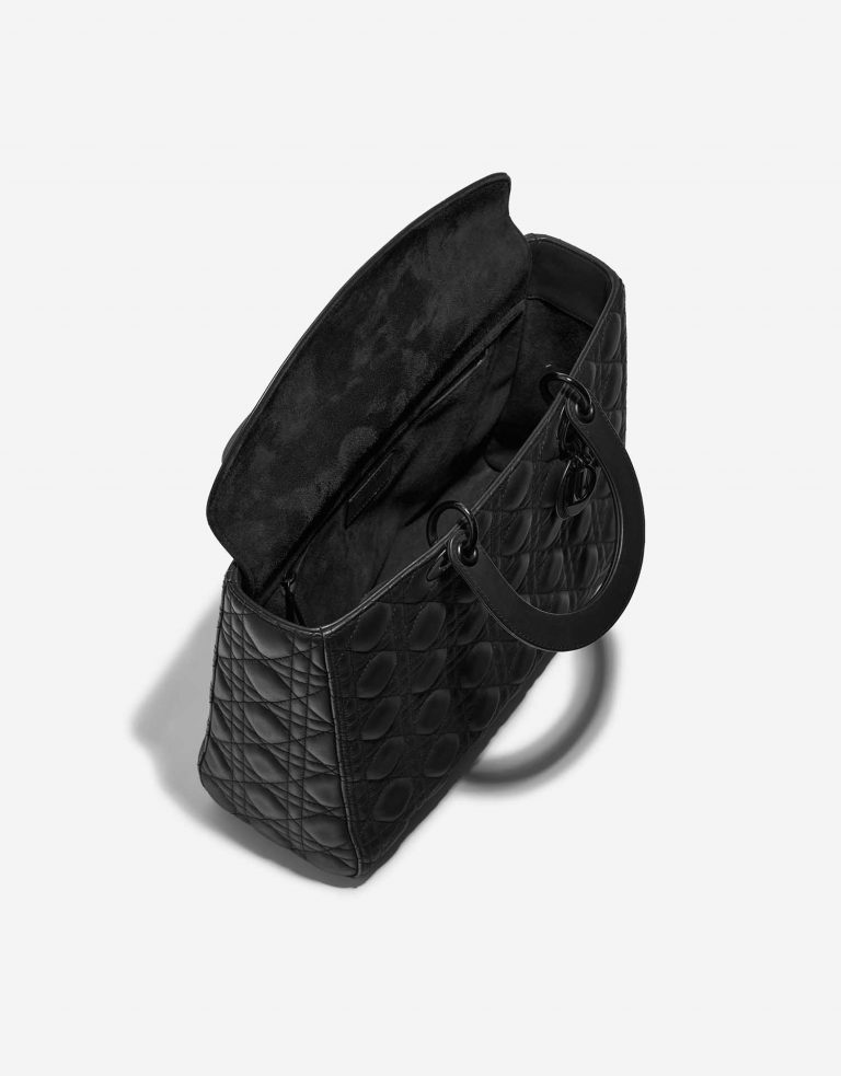 Dior Lady Large Black Inside  | Sell your designer bag on Saclab.com