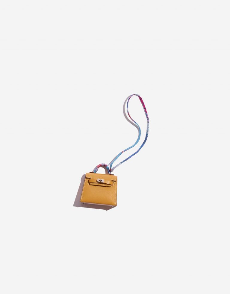 Pre-owned Hermès bag Kelly Twilly Charm Tadelakt Paille | Sell your designer bag on Saclab.com