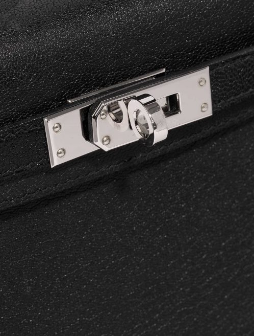 Hermès Kelly Mini Black Closing System  | Sell your designer bag on Saclab.com