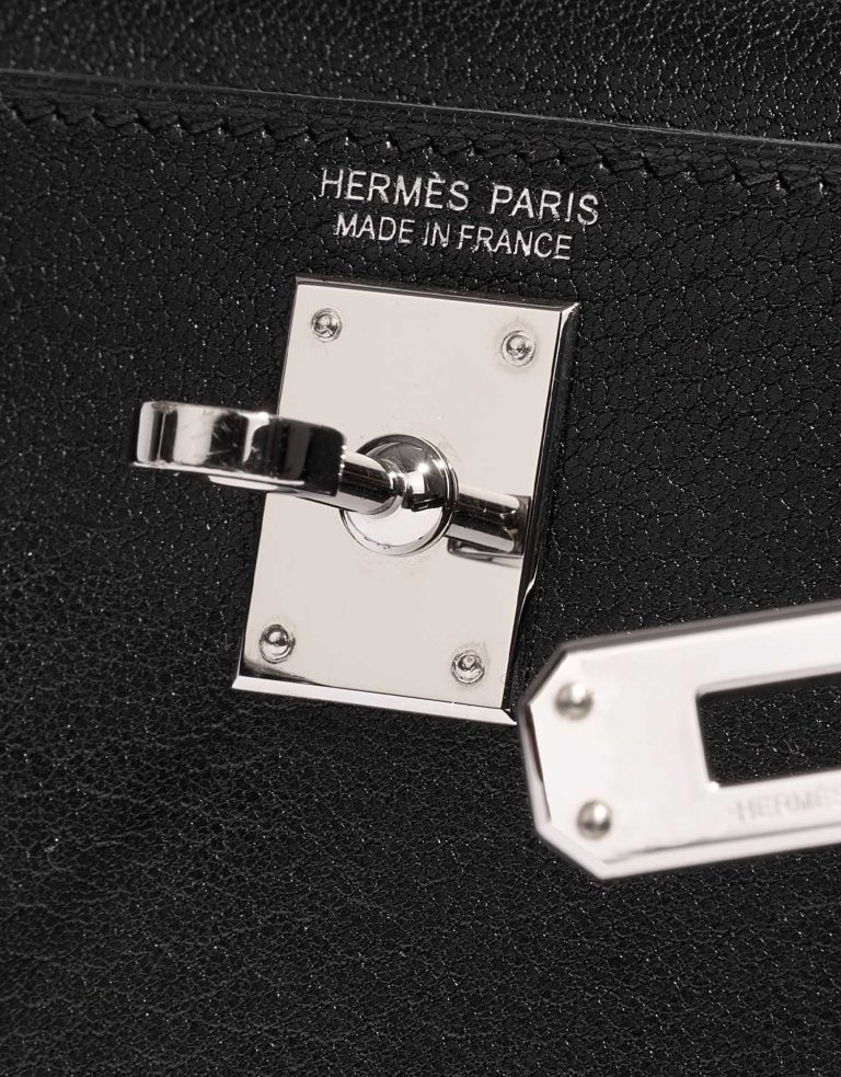 Hermès Kelly Mini Black Logo  | Sell your designer bag on Saclab.com