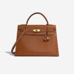 Hermès Kelly 32 Gold Front  | Sell your designer bag on Saclab.com