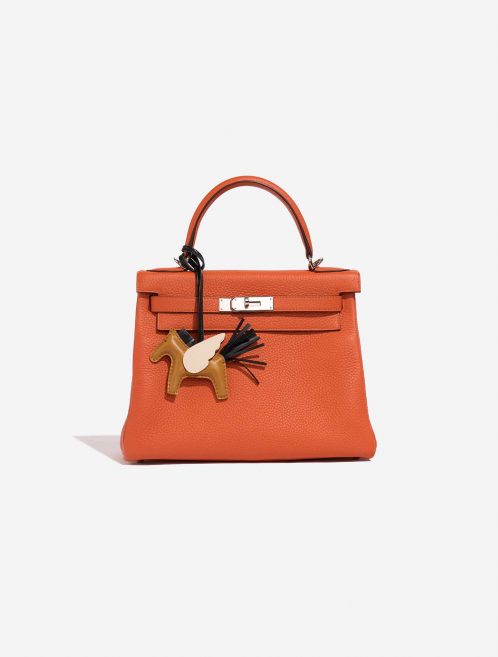 Hermès RodeoPegasusPM OneSize Sésame-Craie-Black Closing System  | Sell your designer bag on Saclab.com