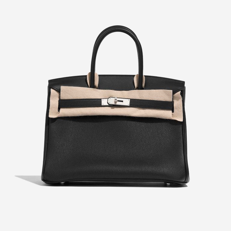 Pre-owned Hermès bag Birkin 3in1 30 Togo / Toile H / Swift Black / Ecru Black | Sell your designer bag on Saclab.com