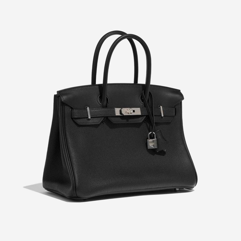Pre-owned Hermès bag Birkin 3in1 30 Togo / Toile H / Swift Black / Ecru Black | Sell your designer bag on Saclab.com